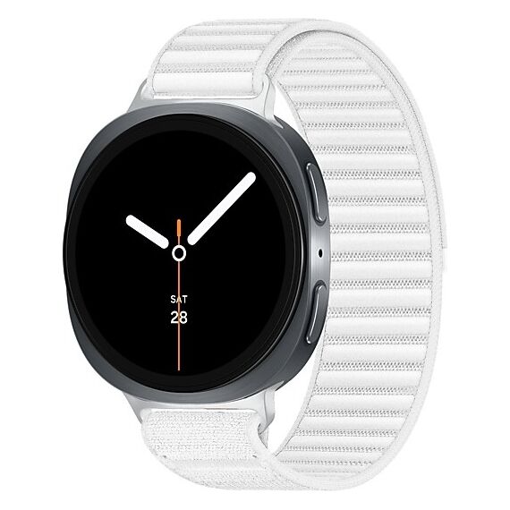 Galaxy Watch8 | 44 мм | 4G LTE | Graphite | Fabric/White | S/M, Размер ремешка : S/M, Тип ремешка : Fabric, Размер корпуса : 44 мм, Подключение часов : Bluetooth / Wi-Fi + 4G LTE, Цвет ремешка: White, Цвет: Graphite